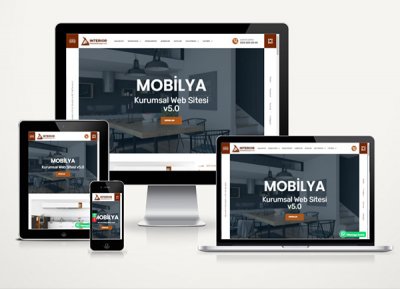 Mobilya / Ev Dekorasyon Web Paketi 